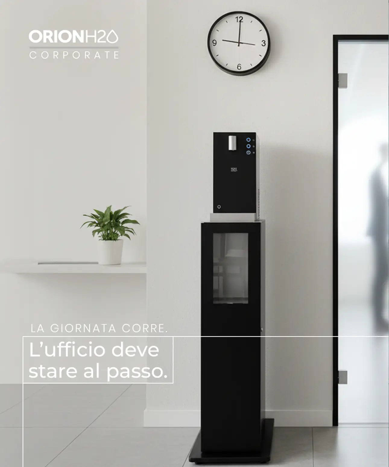 <span class="txt-light">Water Dispenser</span> FRESH TOP Quasar Slim Cabinet
